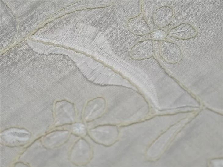 Viscose Plain Weave Fabric Without Elasticity Embroidery factory